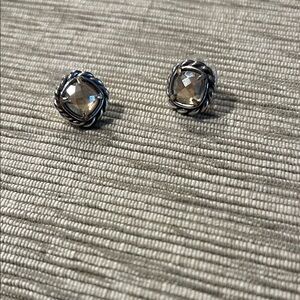 Elegant Silver Stud Earrings